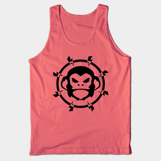 Shock The Monkey Tank Top by Dark Dad Dudz